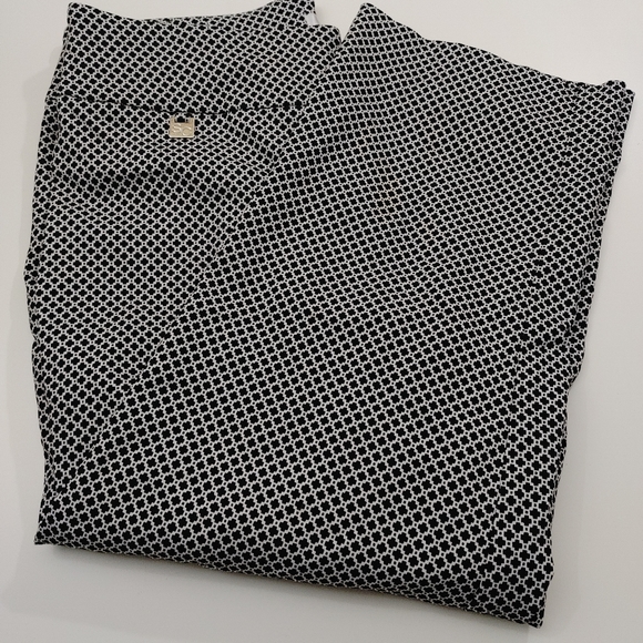 S.C.&CO. Black and White Pants Size 10 - Picture 1 of 6